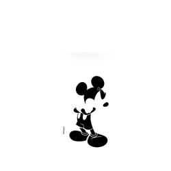 犀牛盾SolidSuit (MagSafe 兼容)手機殼 - Google Pixel 8 - 【聯名設計款】 - 迪士尼-米奇 Mickey - 黑標款-米奇只有黑色