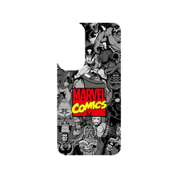 犀牛盾SolidSuit (MagSafe 兼容)手機殼 - Samsung Galaxy S23 FE - 【聯名設計款】 - 迪士尼-漫威 Marvel - 漫威英雄-漫畫標誌