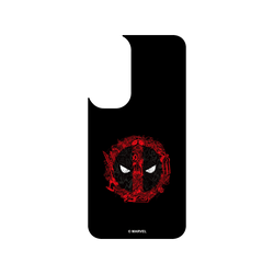犀牛盾SolidSuit (MagSafe 兼容)手機殼 - Samsung Galaxy S23 FE - 【聯名設計款】 - 迪士尼-漫威 Marvel - 死侍-漫畫標誌