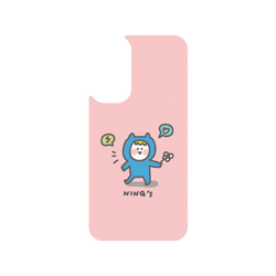 犀牛盾SolidSuit (MagSafe 兼容)手機殼 - Samsung Galaxy A15 (4G) - 【聯名設計款】 - Ning - 粉色