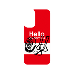犀牛盾SolidSuit手機殼 - Samsung Galaxy A15 (4G) - 【聯名設計款】 - BOUNCE - HELLO MY NAME IS BOUNCE