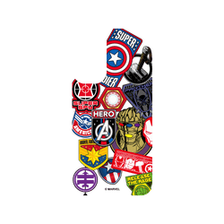 犀牛盾SolidSuit手機殼 - Samsung Galaxy A15 (5G) - 【聯名設計款】 - 迪士尼-漫威 Marvel - 漫威英雄-貼紙系列