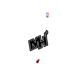 犀牛盾SolidSuit (MagSafe 兼容)手機殼 - Samsung Galaxy A15 (4G) - 【聯名設計款】 - NBA - B&W-邁阿密熱火 Miami Heat B&W - Light