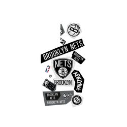 犀牛盾SolidSuit (MagSafe 兼容)手機殼 - Samsung Galaxy A15 (4G) - 【聯名設計款】 - NBA - 拼貼系列-布魯克林籃網 Brooklyn Nets - Collage