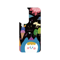 犀牛盾SolidSuit手機殼 - Samsung Galaxy A55 - 【聯名設計款】 - Ning - 黑色