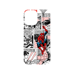 犀牛盾SolidSuit手機殼 - iPhone 16 - 【聯名設計款】 - 迪士尼-漫威 Marvel - 蜘蛛人-漫畫風格