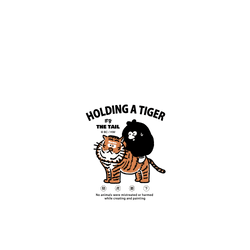 犀牛盾SolidSuit手機殼 - iPhone 16 Plus - 【聯名設計款】 - 奧樂雞 Ology - Hoding A Tiger