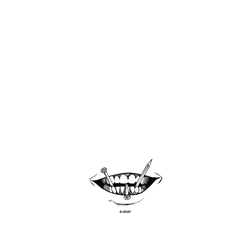 iPhone 16 Plus 犀牛盾SolidSuit (MagSafe 兼容)聯名設計款防摔背蓋手機殼 伊藤潤二 Junji Ito - 詛咒的笑容