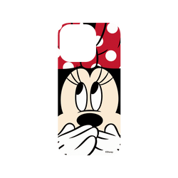 iPhone 16 Pro 犀牛盾SolidSuit (MagSafe 兼容)聯名設計款防摔背蓋手機殼 迪士尼-米奇 Mickey - 米妮摀嘴