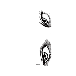 犀牛盾SolidSuit手機殼 - iPhone 16 Pro Max - 【聯名設計款】 - 伊藤潤二 Junji Ito - 富江的眼神