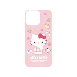 犀牛盾SolidSuit (相機按鈕)手機殼 - iPhone 16 Pro Max - 【聯名設計款】 - Hello Kitty - 50週年限定-Kitty and Friends