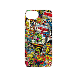 iPhone 16e 犀牛盾SolidSuit (MagSafe 兼容)聯名設計款防摔背蓋手機殼 迪士尼-漫威 Marvel - 漫威英雄-漫畫封面