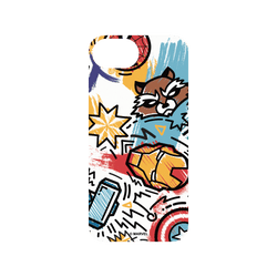 iPhone 16e 犀牛盾SolidSuit (MagSafe 兼容)聯名設計款防摔背蓋手機殼 迪士尼-漫威 Marvel - 漫威英雄-復仇者聯盟-卡通風格