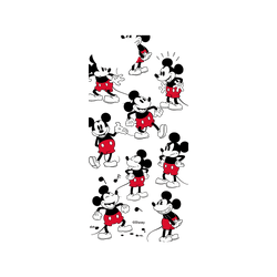 犀牛盾SolidSuit手機殼 - iPhone 16e - 【聯名設計款】 - 迪士尼-米奇 Mickey - Sticker-米奇的常態