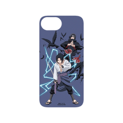 iPhone 17e 犀牛盾SolidSuit (MagSafe 兼容)聯名設計款防摔背蓋手機殼 火影忍者 Naruto - 角色系列-宇智波鼬&宇智波佐助