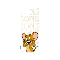 犀牛盾SolidSuit手機殼 - iPhone 17e - 【聯名設計款】 - 湯姆貓與傑利鼠 Tom and Jerry - 傑利鼠愛心