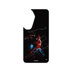 犀牛盾SolidSuit (MagSafe 兼容)手機殼 - Samsung Galaxy S25 - 【聯名設計款】 - 迪士尼-漫威 Marvel - 蜘蛛人-準備行動