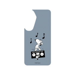 犀牛盾SolidSuit手機殼 - Samsung Galaxy S25 - 【聯名設計款】 - Snoopy 史努比 - 隨音樂搖擺吧！
