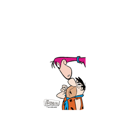 犀牛盾SolidSuit手機殼 - Samsung Galaxy S25 - 【聯名設計款】 - 摩登原始人 The Flintstones - 摩登原始人 - 可愛互動