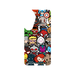 犀牛盾SolidSuit手機殼 - Samsung Galaxy S25+ - 【聯名設計款】 - 迪士尼-漫威 Marvel - 漫威英雄-復仇者聯盟 集合Q版
