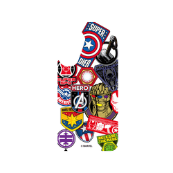 犀牛盾SolidSuit (MagSafe 兼容)手機殼 - Samsung Galaxy A56 - 【聯名設計款】 - 迪士尼-漫威 Marvel - 漫威英雄-貼紙系列