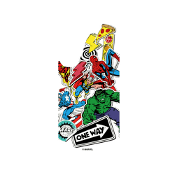 犀牛盾SolidSuit手機殼 - Samsung Galaxy A56 - 【聯名設計款】 - 迪士尼-漫威 Marvel - 漫威英雄-美式貼紙系列