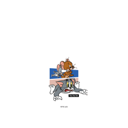 犀牛盾SolidSuit手機殼 - Samsung Galaxy A56 - 【聯名設計款】 - 湯姆貓與傑利鼠 Tom and Jerry - 驚呆表情包