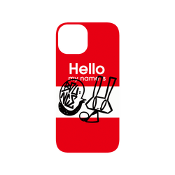 iPhone 15 犀牛盾SolidX (MagSafe 兼容)聯名設計款防摔背蓋手機殼 BOUNCE - HELLO MY NAME IS BOUNCE