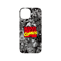 iPhone 15 犀牛盾SolidX (MagSafe 兼容)聯名設計款防摔背蓋手機殼 迪士尼-漫威 Marvel - 漫威英雄-漫畫標誌