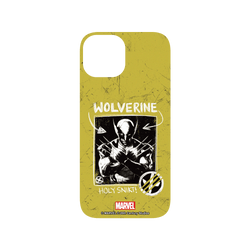 犀牛盾SolidX手機殼 - iPhone 15 - 【聯名設計款】 - 迪士尼-漫威 Marvel - 金鋼狼-Deadpool 3 圖畫風
