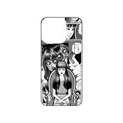 iPhone 15 Pro 犀牛盾SolidX (MagSafe 兼容)聯名設計款防摔背蓋手機殼 伊藤潤二 Junji Ito - 富江 - 畫家