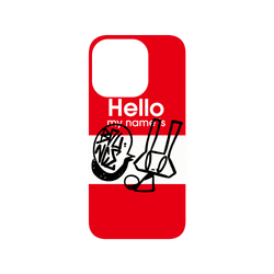 犀牛盾SolidX手機殼 - iPhone 15 Pro - 【聯名設計款】 - BOUNCE - HELLO MY NAME IS BOUNCE