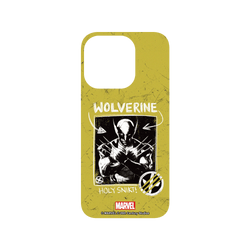 犀牛盾SolidX手機殼 - iPhone 15 Pro - 【聯名設計款】 - 迪士尼-漫威 Marvel - 金鋼狼-Deadpool 3 圖畫風