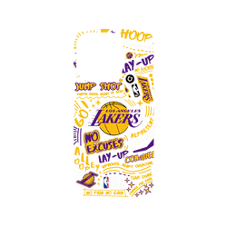 iPhone 15 Pro SolidX  NBA 塗鴉系列-洛杉磯湖人 L.A. Lakers - Graffiti