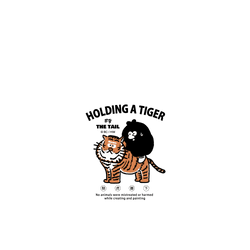iPhone 15 Pro Max SolidX (MagSafe 兼容)  奧樂雞 OLOGY Hoding A Tiger