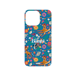 犀牛盾SolidX手機殼 - iPhone 15 Pro Max - 【聯名設計款】 - 迪士尼-經典系列 Disney Classics - 小鹿斑比 Bambi - Flower Pattern