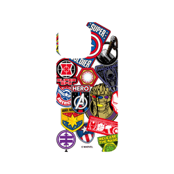 犀牛盾SolidX手機殼 - iPhone 15 Pro Max - 【聯名設計款】 - 迪士尼-漫威 Marvel - 漫威英雄-貼紙系列
