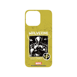 iPhone 15 Pro Max 犀牛盾SolidX (MagSafe 兼容)聯名設計款防摔背蓋手機殼 迪士尼-漫威 Marvel - 金鋼狼-Deadpool 3 圖畫風