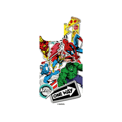 犀牛盾SolidX手機殼 - iPhone 15 Pro Max - 【聯名設計款】 - 迪士尼-漫威 Marvel - 漫威英雄-美式貼紙系列