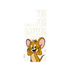 犀牛盾SolidX手機殼 - iPhone 15 Pro Max - 【聯名設計款】 - 湯姆貓與傑利鼠 Tom and Jerry - 傑利鼠愛心