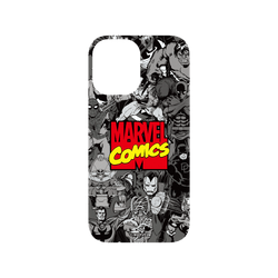 iPhone 16 犀牛盾SolidX (MagSafe 兼容)聯名設計款防摔背蓋手機殼 迪士尼-漫威 Marvel - 漫威英雄-漫畫標誌