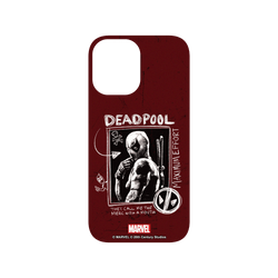 iPhone 16 犀牛盾SolidX (MagSafe 兼容)聯名設計款防摔背蓋手機殼 迪士尼-漫威 Marvel - 死侍-Deadpool 3 圖畫風