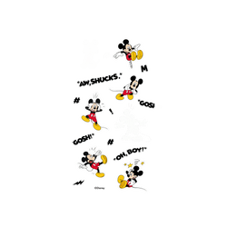 犀牛盾SolidX手機殼 - iPhone 16 Plus - 【聯名設計款】 - 迪士尼-米奇 Mickey - Sticker-嘿嘿米奇