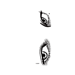 iPhone 16 Pro 犀牛盾SolidX (MagSafe 兼容)聯名設計款防摔背蓋手機殼 伊藤潤二 Junji Ito - 富江的眼神