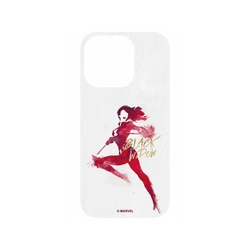 iPhone 16 Pro 犀牛盾SolidX (MagSafe 兼容)聯名設計款防摔背蓋手機殼 迪士尼-漫威 Marvel - 黑寡婦-塗鴉版