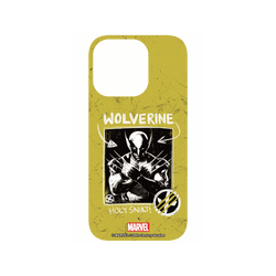 犀牛盾SolidX手機殼 - iPhone 16 Pro - 【聯名設計款】 - 迪士尼-漫威 Marvel - 金鋼狼-Deadpool 3 圖畫風