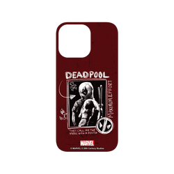 iPhone 16 Pro Max 犀牛盾SolidX (MagSafe 兼容)聯名設計款防摔背蓋手機殼 迪士尼-漫威 Marvel - 死侍-Deadpool 3 圖畫風