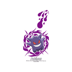 iPhone 16 Pro Max 犀牛盾SolidX (MagSafe 兼容)聯名設計款防摔背蓋手機殼 寶可夢 Pokemon - 戰鬥系列-耿鬼