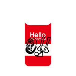 犀牛盾SolidX (MagSafe 兼容)手機殼 - Google Pixel 10/10 Pro - 【聯名設計款】 - BOUNCE - HELLO MY NAME IS BOUNCE