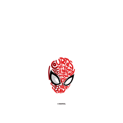 iPhone 17 犀牛盾SolidX (MagSafe 兼容)聯名設計款防摔背蓋手機殼 迪士尼-漫威 Marvel - 蜘蛛人-文字設計